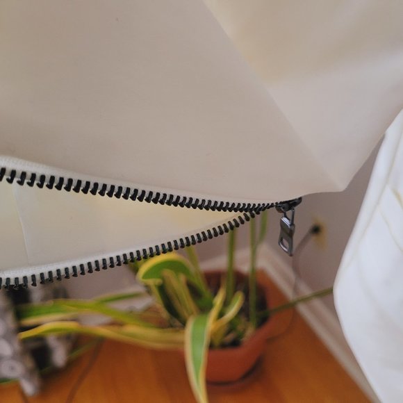 Robert Rodriguez Cream Cropped Cotton Blazer US 4 - Picture 5 of 16